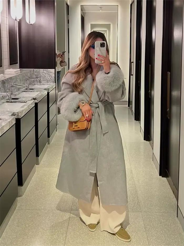 Manteau Teddy surdimensionné pour femme