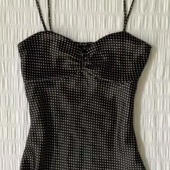 Camisole vintage à pois français pour femmes
