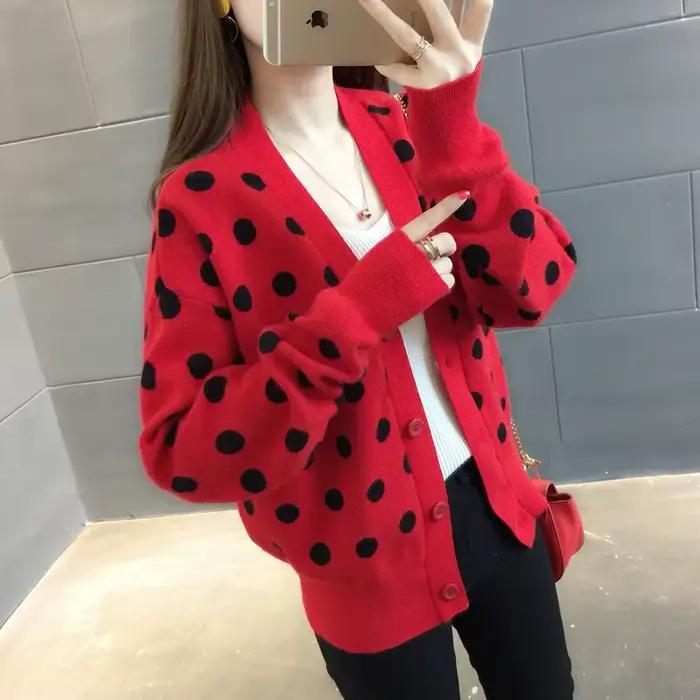 Cardigan tricoté pour femme
