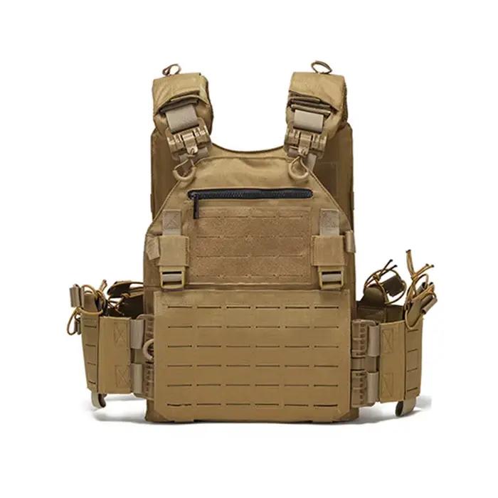 Gilet d'entraînement en plein air pour hommes, gilet de Combat tactique léger, à dégagement rapide,