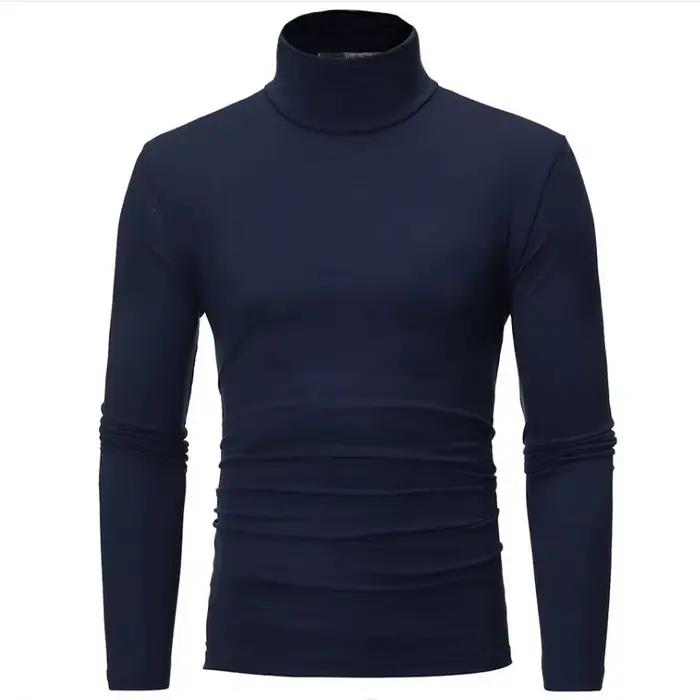 Pull chaud à col mi-haut, 360 ° proche du cou, sans couture pour résister aux vents froids. Utilis