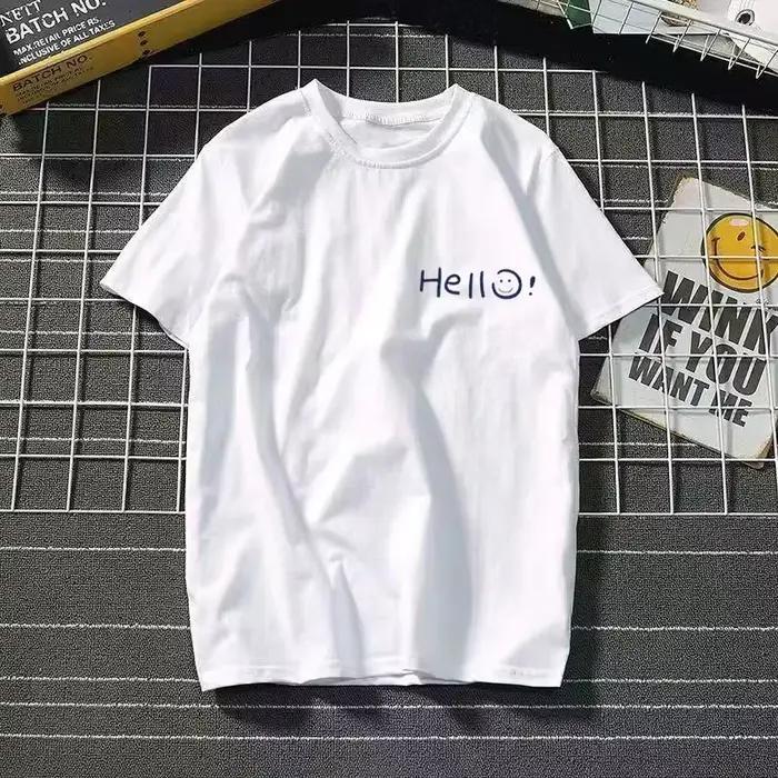 T-shirt décontracté à manches courtes et col rond pour femmes, design d'été, coupe ajustée, imprimé