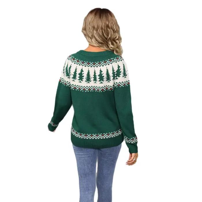 Pull de noël européen et américain pour femmes