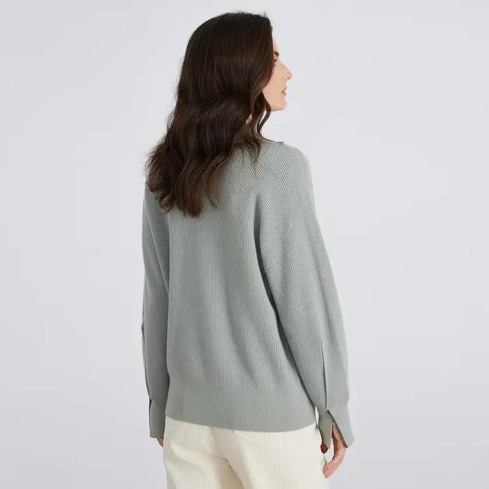 BC735-Pull 100% Laine, Gilet de Luxe, Vêtement d'Hiver Décontracté