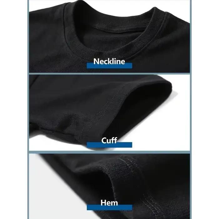 T-shirt décontracté à manches courtes et col rond pour femmes