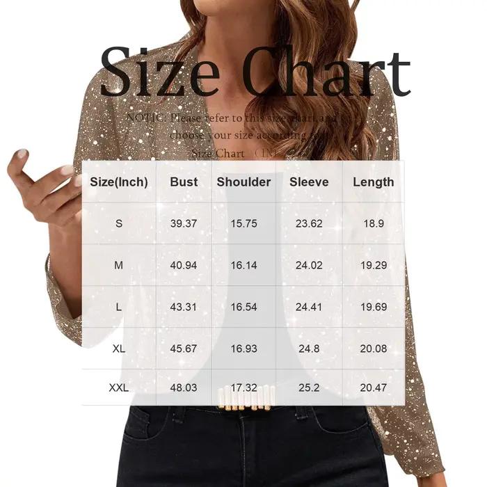 Femmes élégant Cardigan vestes courtes décontracté brillant décoration vous apporter un tempérament raffiné dame fête doux confort Costume