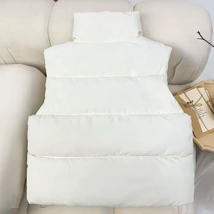 Femmes coton gilet 2025 automne hiver Version coréenne vers le bas