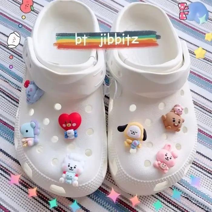 Koya RJ Shooky Man Tata Chimmy Cooky DIY Cartoon Cute Shoe Buckle Three-dimensional