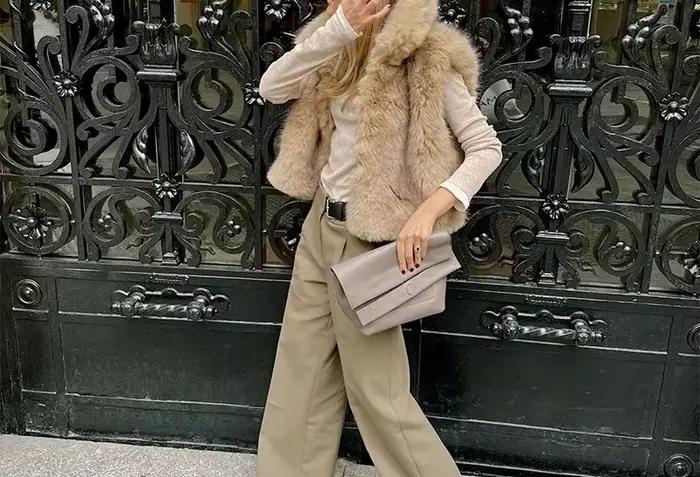 Gilet polyvalent à la mode pour femmes, fourrure ample, 2025