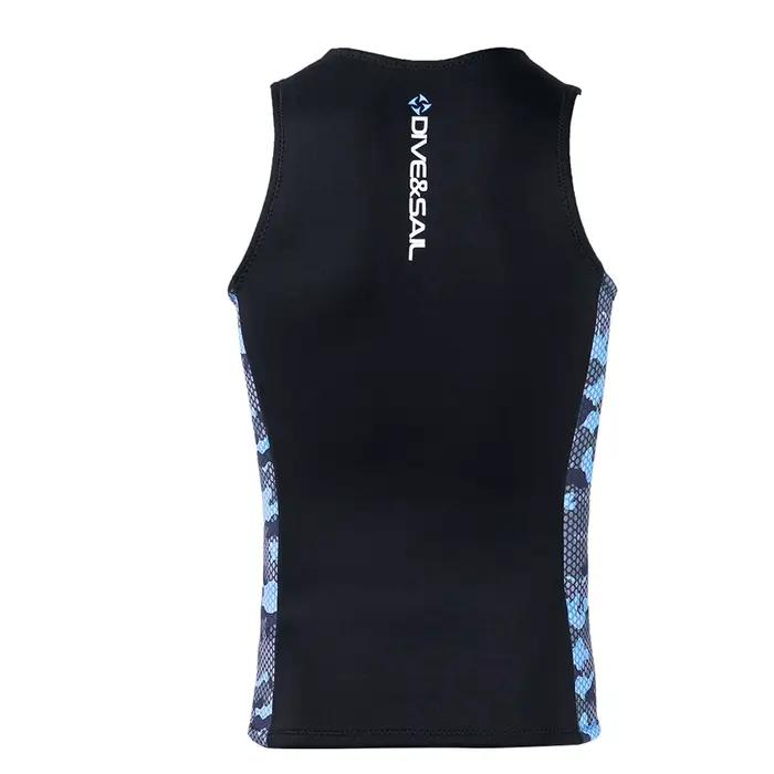 Hommes combinaison gilet surf Sports nautiques maillot de bain gilet plongée sans manches gilet pour canoë natation hommes maillot de bain gilet