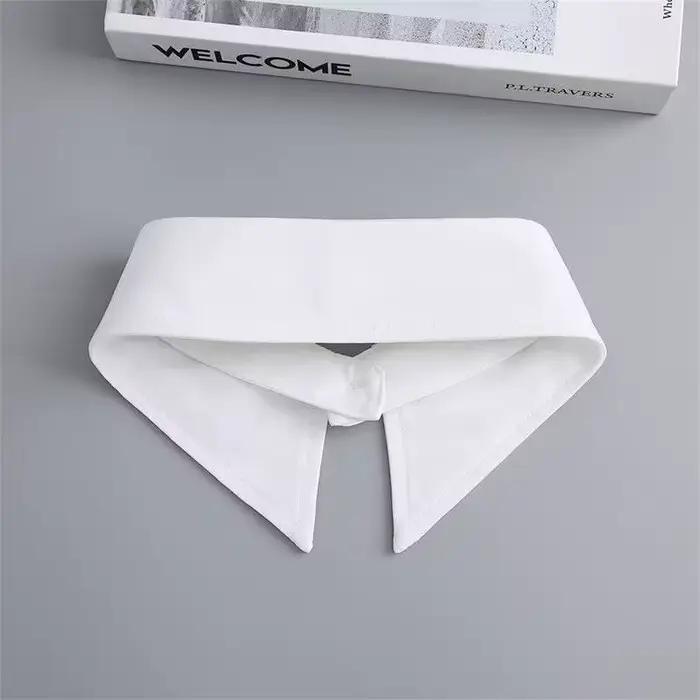 Faux col détachable, accessoire de mode pour chemisier, pull, chemise, col à revers, accessoires décoratifs pour vêtements, cadeau pour femmes et hommes