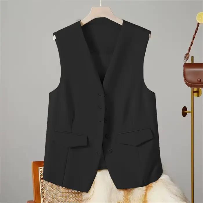 Vêtements de mode élégants automne printemps gilet pour femmes