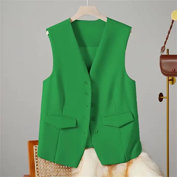 Vêtements de mode élégants automne printemps gilet pour femmes