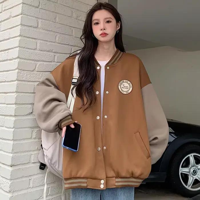 Veste de Baseball Vintage américaine pour femmes