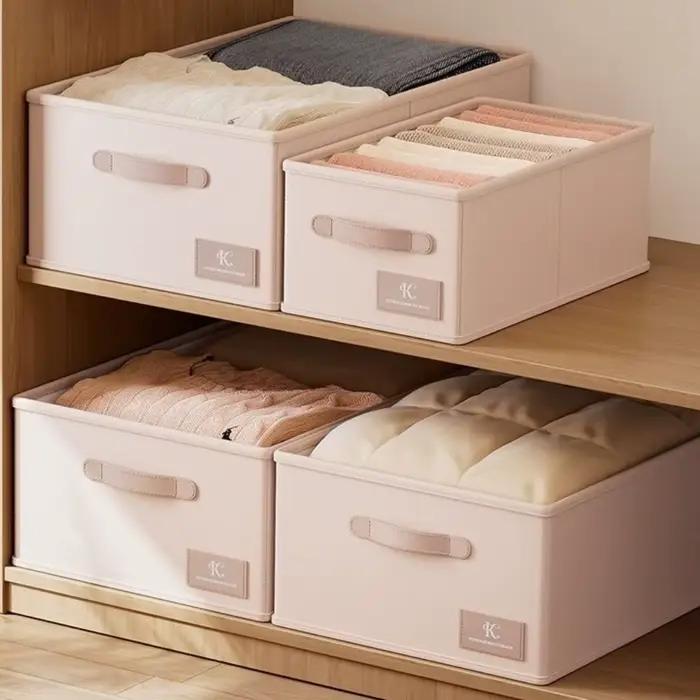 Boîte de rangement pliable durable pour vêtements