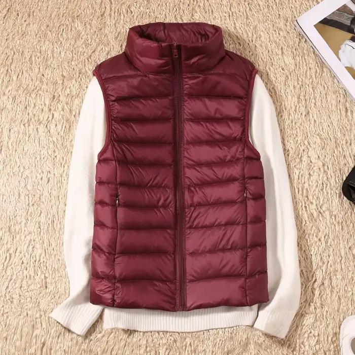 2025 nouvelles femmes 90% duvet de canard blanc gilet