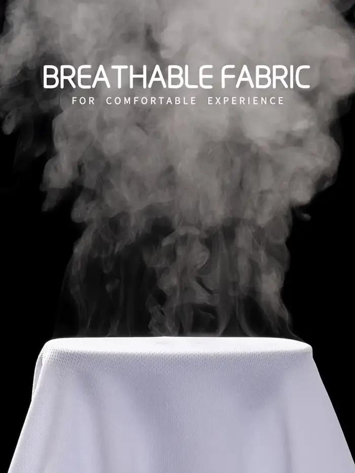 T-shirt col rond 7 pièces blanc ultra-léger pour hommes, séchage rapide, respirant, absorbant la sueur, adapté au fitness, à la salle de sport et Ru