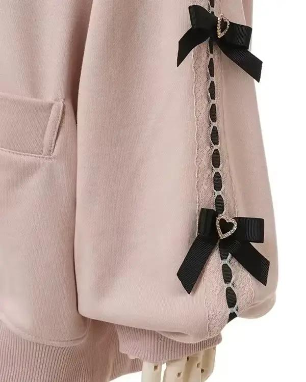 Sweat-shirt japonais à col de marin pour femme