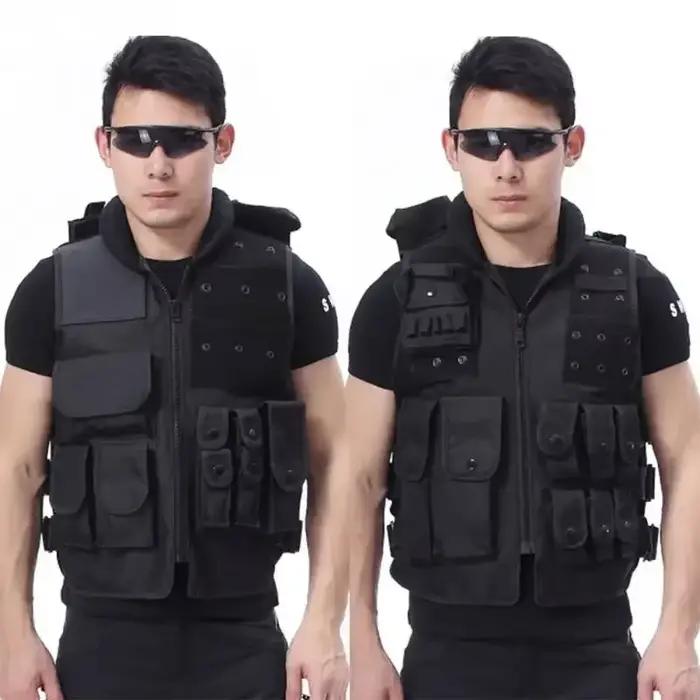 Équipement de protection pour la chasse, DulglaUnisex, Glaçage noir, CS, Paintball, Molle, Randonnée, Haute qualité