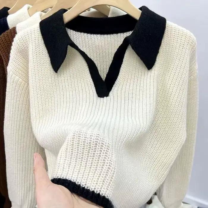 Pull avec Gluteti Doux pour l'Automne et l'Hiver