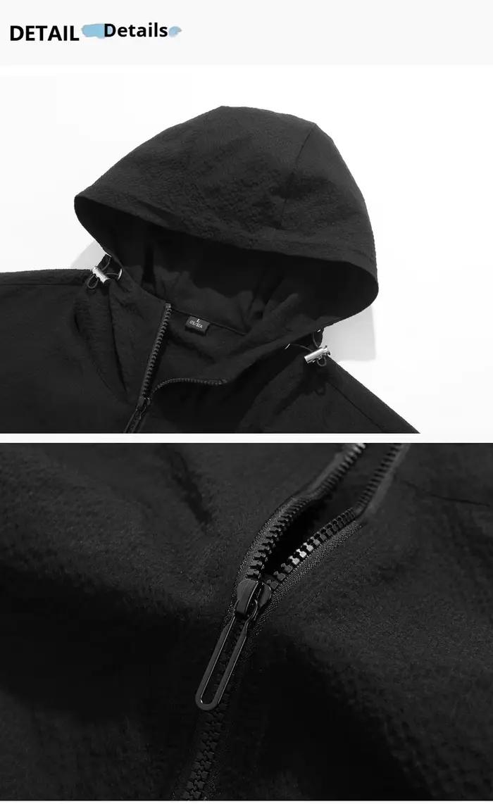 Vêtements de travail américains gilet sans manches veste pour hommes 2025 été nouvelle mode en plein air à capuche sport gilet décontracté