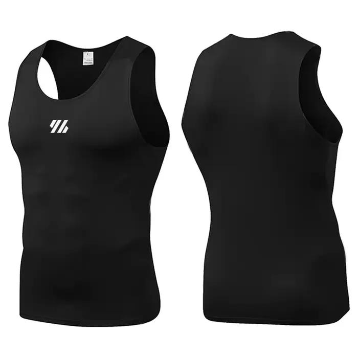 Chemise de sport élastique respirante pour hommes, vêtements de sport d'été, lait de loisirs, fibre serrée, mince, précieuse, course à pied, Y
