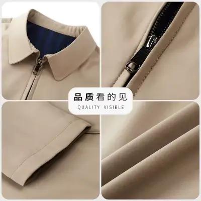 Hommes veste printemps automne nouvelle mode col rabattu intelligent décontracté classique luxe affaires veste marque vêtements d'extérieur et manteaux