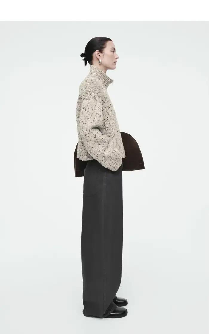 XIMIAN APPAREL 2026 YAZHIMEI Nouvelle Collection Hiver – Cardigan Décontracté pour Femme en Tissu Mélangé avec Fermeture Éclair
