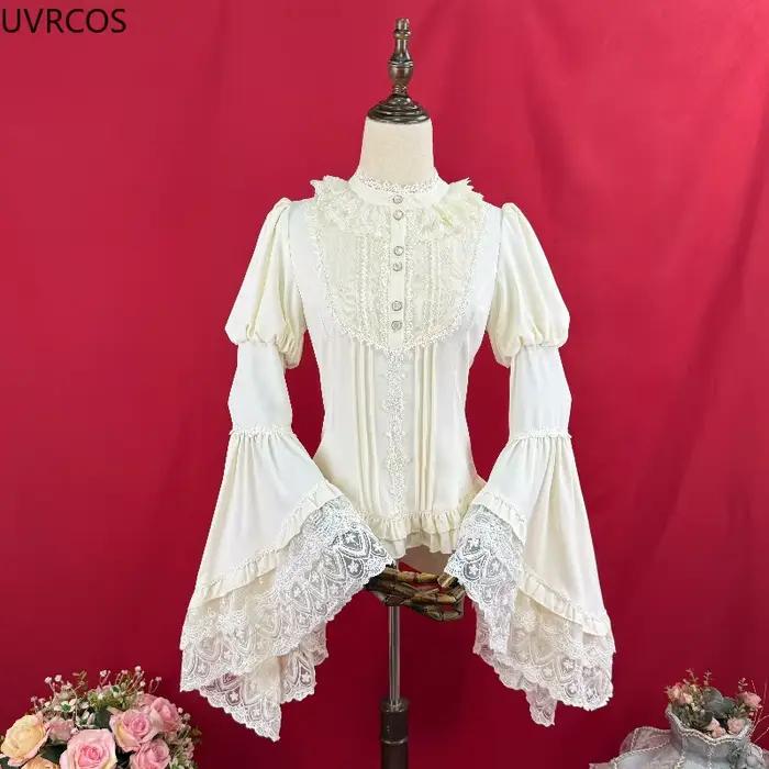Chemisier victorien vintage Lolita pour femme