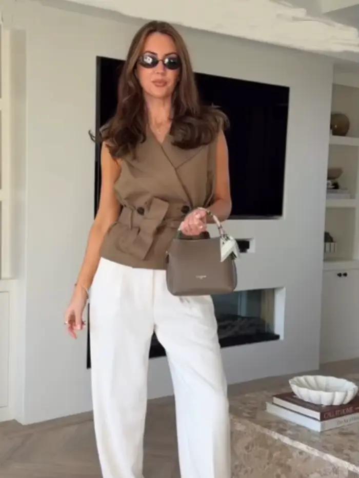 Gilet polyvalent chic et décontracté pour femme HH