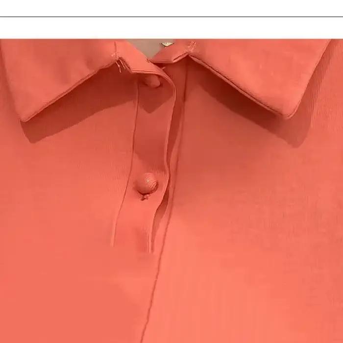 Pull à col claudine à manches courtes pour femmes