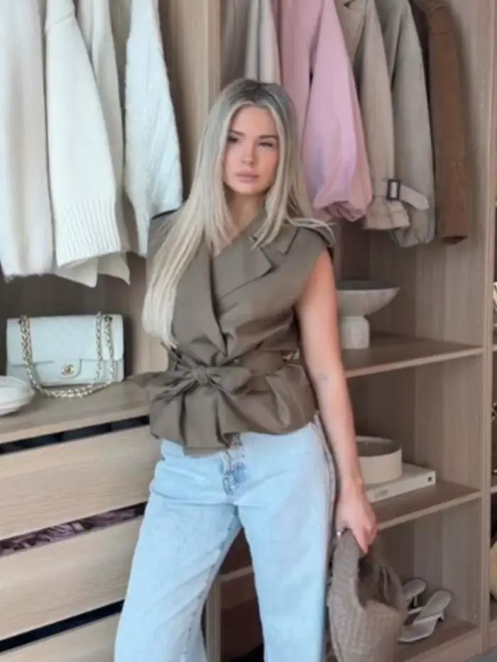 Gilet polyvalent chic et décontracté pour femme HH