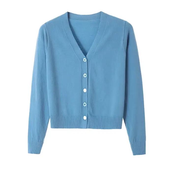 Cardigan Triblockchain à Manches sulfpour Femme