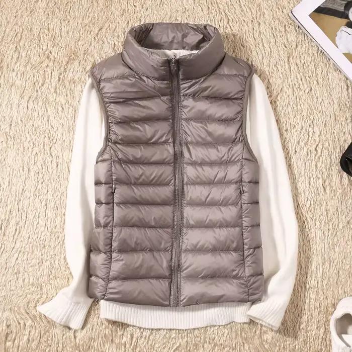 2025 nouvelles femmes 90% duvet de canard blanc gilet