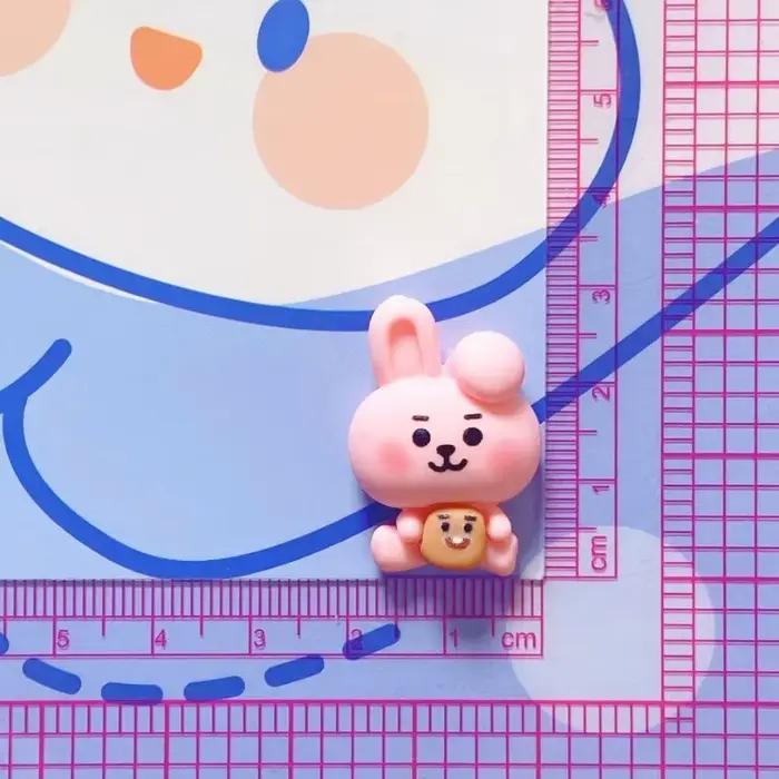 Koya RJ Shooky Man Tata Chimmy Cooky DIY Cartoon Cute Shoe Buckle Three-dimensional