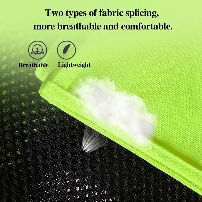 Vêtements de sécurité haute visibilité, vêtements de travail personnalisés pour le cyclisme de nuit, gilet de sécurité pour les travailleurs de la Construction