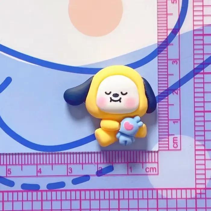 Koya RJ Shooky Man Tata Chimmy Cooky DIY Cartoon Cute Shoe Buckle Three-dimensional