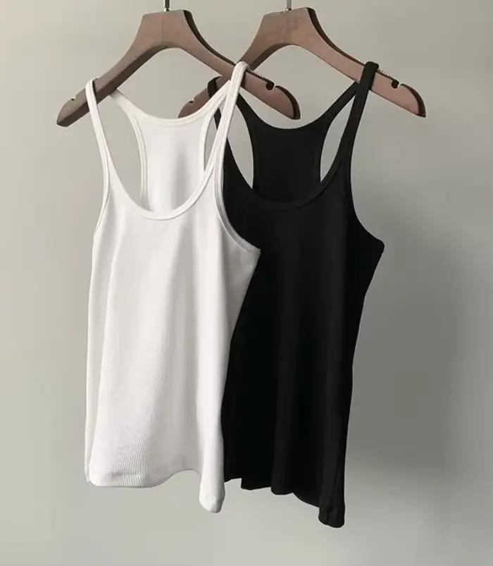 GlaSling fileté bicolore pour femme, col rond en V, glaçure élastique, nouveau