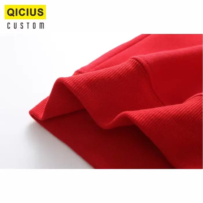 Pull à manches longues et col rond pour hommes, 100% coton et velours, Logo brodé imprimé personnalisé, décontracté, couleur unie, chaud, 3xl
