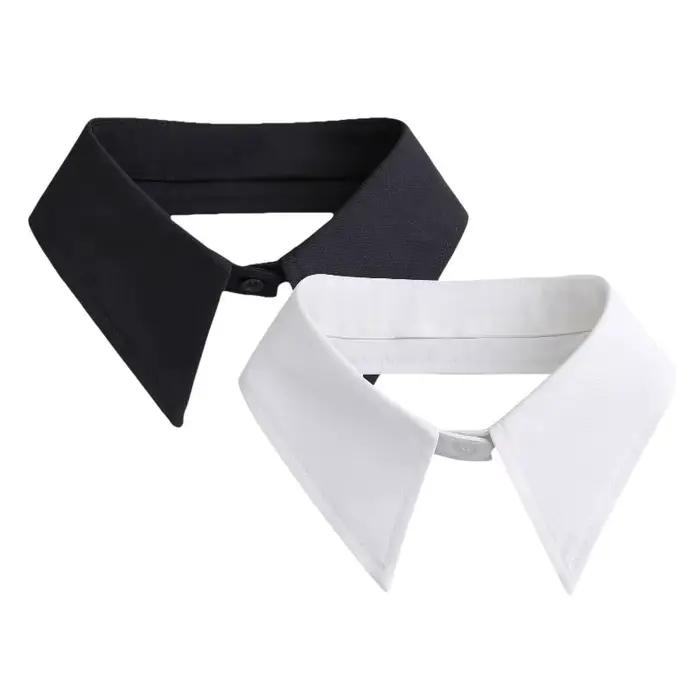 Faux col détachable, accessoire de mode pour chemisier, pull, chemise, col à revers, accessoires décoratifs pour vêtements, cadeau pour femmes et hommes